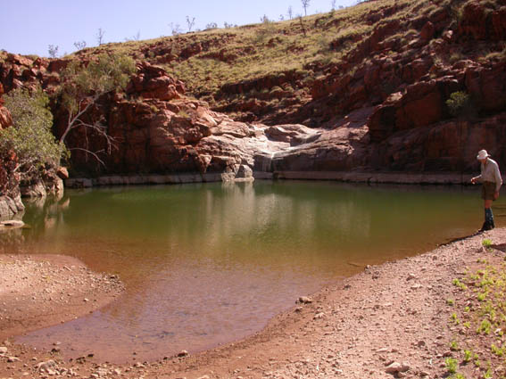 Photo showing water in King Rockhole