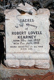 Headstone of Robert Kearney